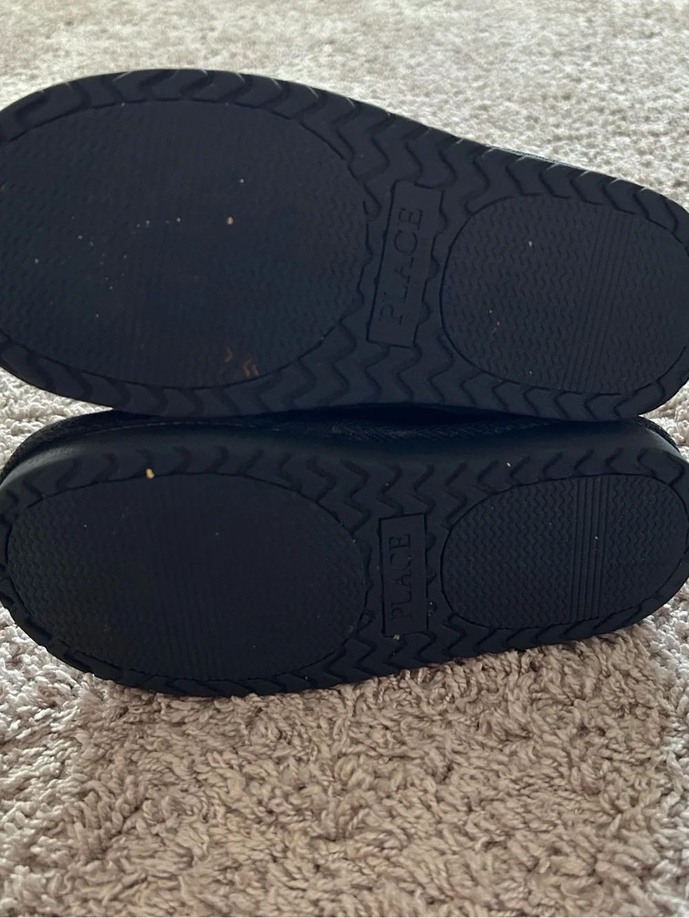 The Children's Place Black Plush-Lined Kids Pull-On Boots